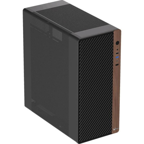 Корпус Formula TimberLine T2 черный mATX 4x120mm 1xUSB2.0 1xUSB3.0 1xUSB3.1 audio bott PSU [TIMBERLINE T2]