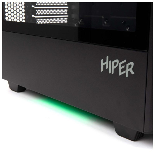 Корпус Hiper PB81 черный ATX 4x120mm 2xUSB2.0 2xUSB3.0 audio bott PSU [PB81]