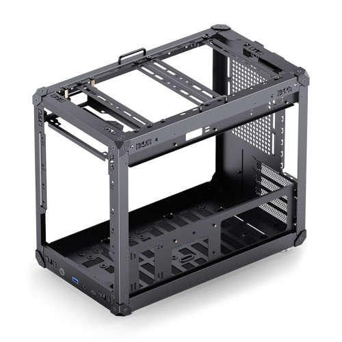 Корпус без блока питания/ Jonsbo C6 MAX black, Mini-Tower, no fans, mATX, mITX , 1xType-C(20PIN), 1xUSB3.0, 1xAUDIO, 1xMIC, with handle Корпус без блока питания/ Jonsbo C6 MAX black, Mini-Tower, no fans, mATX, mITX , 1xType-C(20PIN), 1xUSB3.0, 1xAUDIO, 1xMIC, with handle