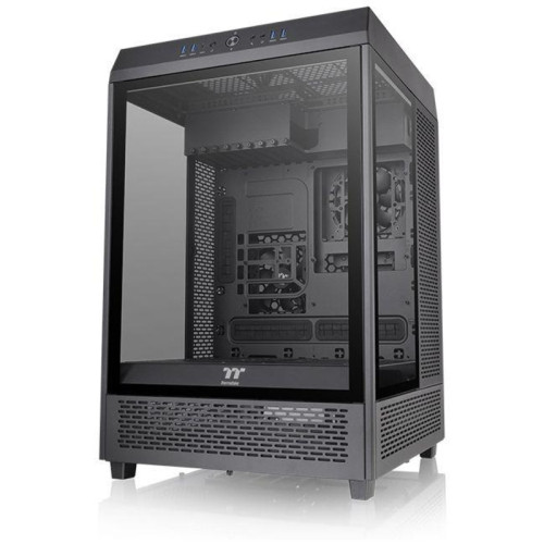 Корпус Thermaltake The Tower 500 черный ATX 11x120mm 5x140mm 4xUSB3.0 audio bott PSU [CA-1X1-00M1WN-00]
