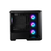 Корпус ПК без блока питания/ Case MSI MAG PANO M100R PZ, Mini-Tower, TG, 4x120mm ARGB, 1xUSB 3.2, 1xUSB 3.2 Type-C, mATX, mITX Black