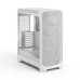 Корпус ПК без блока питания/ Case Fractal Design Meshify 3 TG Clear Tint, Midi-Tower, 3x140mm, 2xUSB-A 3.2 + 1xUSB 3.2 Type-C E-ATX, ATX, mATX, mITX, White