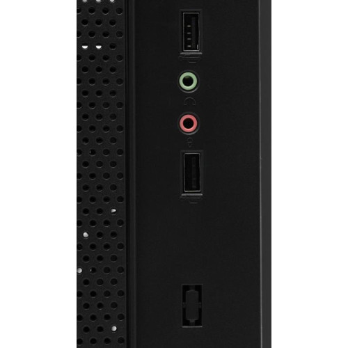 Корпус Accord ENTRY ACC-242B черный mATX 1x80mm 2xUSB2.0 audio [ACC-242B]