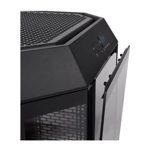 Корпус Thermaltake The Tower 300 Black черный mATX 8x120mm 6x140mm 2xUSB3.0 audio bott PSU [CA-1Y4-00S1WN-00]