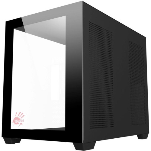Корпус Bloody BD-CC108 черный без БП mATX 9x120mm 2xUSB3.0 audio bott PSU
