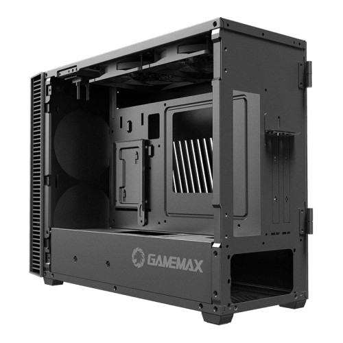 Компьютерный корпус, без блока питания ITX/ Gamemax Abyss ITX case, black, w/o PSU, w/2xUSB3.0, infinity rainbow lights FP, w/2x120mm Rainbow top fans (FN12ARGB-M) Компьютерный корпус, без блока питания ITX/ Gamemax Abyss ITX case, black, w/o PSU, w/2xUSB3.0, infinity rainbow lights FP, w/2x120mm Rainbow top fans (FN12ARGB-M)