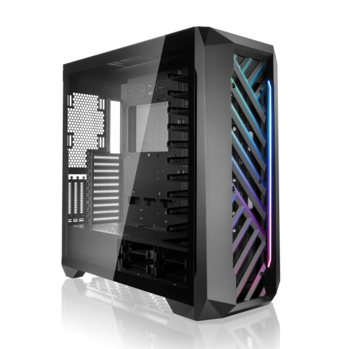 Корпус без блока питания/ Case Raijintek ZOFOS ULTRA, Full-Tower, TG, no fan, 2xUSB-A 3.0 + 1xUSB Type-C , SSI-EEB, E-ATX, ATX, mATX, mITX Black