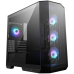 Корпус ПК без блока питания/ Case MSI MAG PANO M100R PZ, Mini-Tower, TG, 4x120mm ARGB, 1xUSB 3.2, 1xUSB 3.2 Type-C, mATX, mITX Black