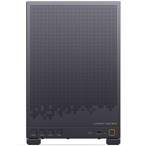 Корпус без блока питания/ Jonsbo D32 STD BLACK, Mini-Tower, no fans, mATX, mITX, 1xUSB3.2 Gen1 Type-A, 1xUSB3.2 Gen 2 Type-C, 1xAUDIO, 1xMIC