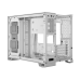 Корпус без блока питания/ Case Corsair 2500X Airflow, Midi-Tower, TG, no fan, 2xUSB-A 3.2, 1xUSB 3.2 Type-C, mATX, mITX White