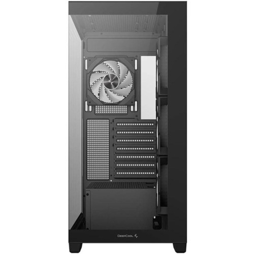 Корпус Deepcool CG580 4F черный без БП ATX 6x120mm 3x140mm 2xUSB3.0 audio bott PSU