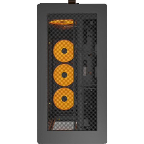 Корпус Montech HS01 PRO черный без БП ATX 5x120mm 2xUSB3.0 1xUSB3.1 audio