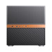 Корпус без блока питания/ Case JONSBO N6, Mini-Tower, 2x120mm, 1xUSB-A 3.0 + 1xUSB-C 3.2, mATX, mITX Black