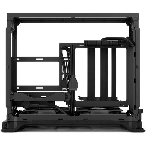 Корпус ПК без блока питания/ Case Fractal Design Era 2, Mini-Tower, 2x120mm, 2xUSB-A 3.0 + 1xUSB 3.2 Type-C, SFX PSU Support, mITX Charcoal Gray