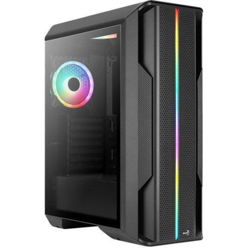 Корпус Aerocool Splinter Duo-G-BK-v1 черный ATX 5x120mm 2x140mm 2xUSB3.0 audio bott PSU [ACCM-PB26033.11]