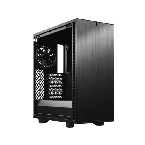 Корпус ПК без блока питания/ Case Fractal Design Define 7 Compact Solid, Midi-Tower, 1x120mm + 1x140mm, 2xUSB-A 2.0 + 2xUSB-A 3.0 + 1xUSB 3.2 Type-C ATX, mATX, mITX Black Корпус ПК без блока питания/ Case Fractal Design Define 7 Compact Solid, Midi-Tower, 1x120mm + 1x140mm, 2xUSB-A 2.0 + 2xUSB-A 3.0 + 1xUSB 3.2 Type-C ATX, mATX, mITX Black