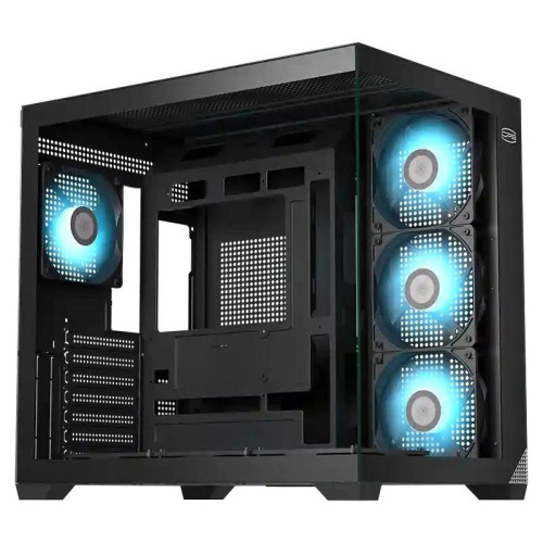 Корпус PcCooler C3T700 ARGB BK черный без БП ATX 8x120mm 5x140mm 2xUSB3.0 audio bott PSU