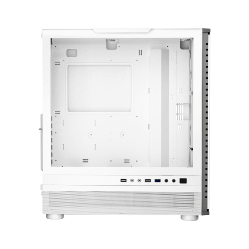 Корпус без блока питания/ PCCooler ME200 MESH WH, Mesh Full Tower, White, TG, SPCC, 3x120mm ARGB E-ATX, ATX, mATX, mITX 180/380/220mm 4x2.5
