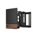 Корпус без блока питания/ Case Fractal Design Terra, Mini-Tower, no fans, 1xUSB-A 3.0 + 1xUSB 3.2 Type-C, SFX PSU Support, mITX Graphite