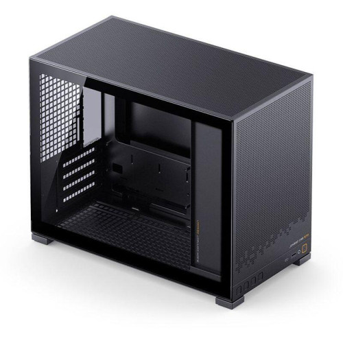 Корпус без блока питания/ Jonsbo D32 STD BLACK, Mini-Tower, no fans, mATX, mITX, 1xUSB3.2 Gen1 Type-A, 1xUSB3.2 Gen 2 Type-C, 1xAUDIO, 1xMIC