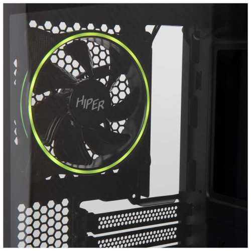 Корпус Hiper PB81 черный ATX 4x120mm 2xUSB2.0 2xUSB3.0 audio bott PSU [PB81]