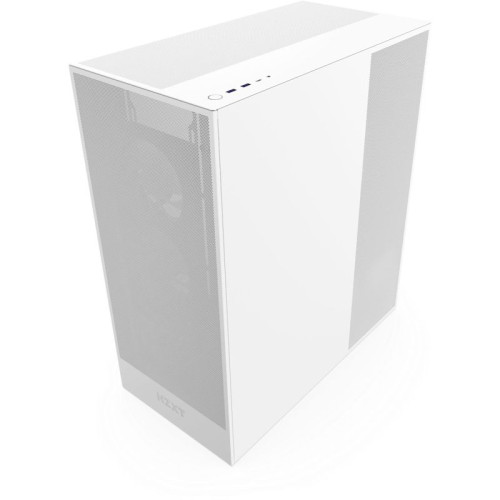 Корпус ПК без блока питания/ Case NZXT H7 Flow, Midi-Tower, TG, 3x120mm, 2xUSB-A 3.2 + 1xUSB-C 3.2, E-ATX, ATX, mATX, mITX White