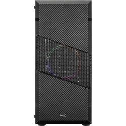 Корпус Aerocool Menace Saturn FRGB-G-BK-v1 черный ATX 7x120mm 2x140mm 2xUSB3.0 audio bott PSU [MENACE FRGB-G-BK-V1]