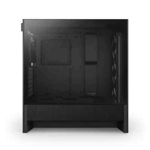 Корпус без блока питания/ Case NZXT H5 Flow RGB, Midi-Tower, TG, 3x120mm RGB + 1x120mm, 1xUSB-A 3.2 + 1xUSB-C 3.2, E-ATX, ATX, mATX, mITX Black
