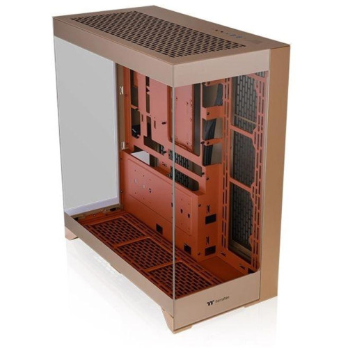 Корпус Thermaltake CTE E550 TG Gravel Sand коричневый ATX 8x120mm 6x140mm 2xUSB3.0 audio bott PSU [CA-1Z8-00MGWN-00]