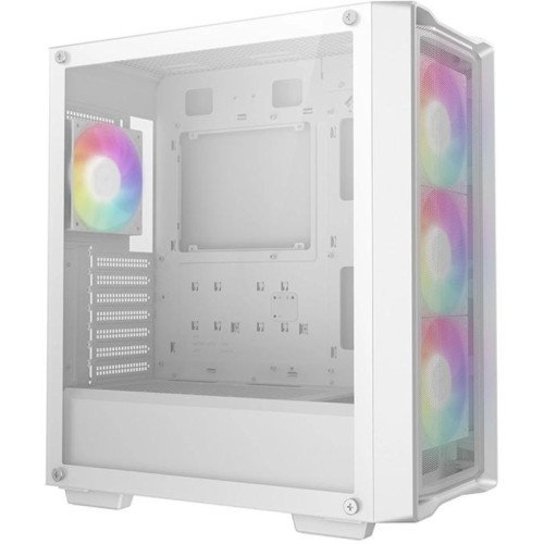 Корпус Deepcool CC560 MESH V2 белый ATX 8x120mm 5x140mm 1xUSB2.0 audio bott PSU [R-CC560-WHAMA4-G-2]