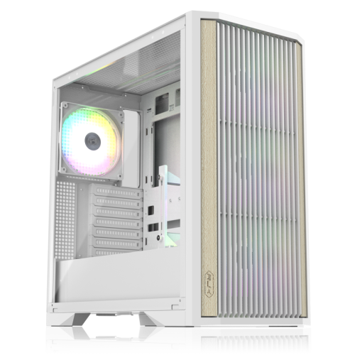 Корпус без блока питания/ Case Raijintek AGOS MAX-MS4, Midi-Tower, TG, 4x140mm ARGB, 2xUSB 3.0 + 1xUSB Type-C, E-ATX, ATX, mATX, mITX White