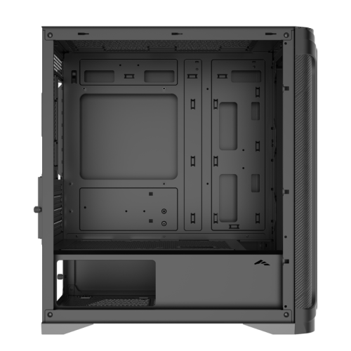 Корпус ПК без блока питания/ Case SAMA S31E Black, Midi-Tower, TG, no fans, 2xUSB 3.0 + 1xUSB 3.2 Type-C, mATX, mITX Black