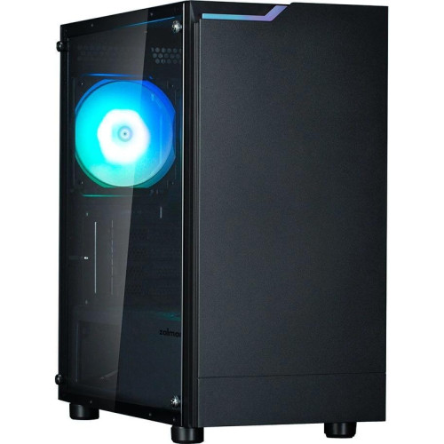 Корпус Zalman ZM-T4 Plus черный mATX 6x120mm 1x140mm 1xUSB2.0 2xUSB3.0 audio bott PSU [ZM-T4 PLUS]