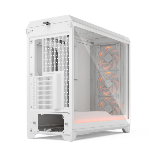 Корпус ПК без блока питания/ Case Fractal Design Meshify 3 XL Ambience Pro RGB TG Clear Tint, Full-Tower, 3x140mm ARGB, 2xUSB-A 3.2 + 1xUSB 3.2 Type-C SSI-EEB, SSI-CEB, E-ATX, ATX, mATX, mITX, White