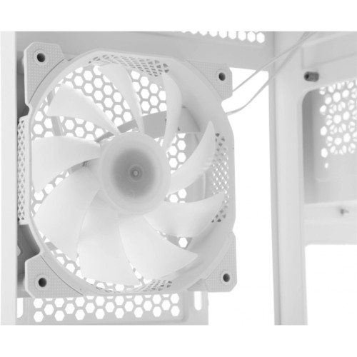 Корпус Formula Crystal Z5 TG белый mATX 11x120mm 2xUSB2.0 1xUSB3.0 audio bott PSU [CRYSTAL Z5]