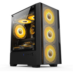 Корпус Accord ACC-ZCU1B черный mATX 3x120mm 1xUSB3.0 1xUSB3.1 audio [ACC-ZCU1B]