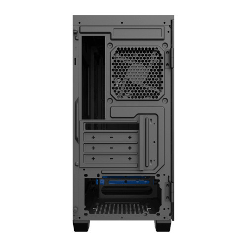 Компьютерный корпус, без блока питания mATX/ Gamemax Mini Abyss mATX case, black, w/o PSU, w/2xUSB3.0, w/1x12cm ARGB rear fan (FN-12Rainbow-M)