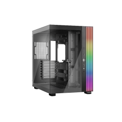 Корпус ПК без блока питания/ Case be quiet! LIGHT BASE 600 DX, Midi-Tower, TG, no fan, 2xUSB-A 3.2, 1xUSB 3.2 Type-C, ATX, mATX, mITX Black
