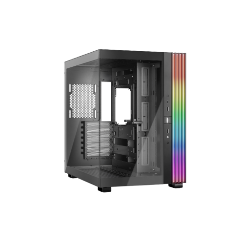 Корпус ПК без блока питания/ Case be quiet! LIGHT BASE 600 DX, Midi-Tower, TG, no fan, 2xUSB-A 3.2, 1xUSB 3.2 Type-C, ATX, mATX, mITX Black