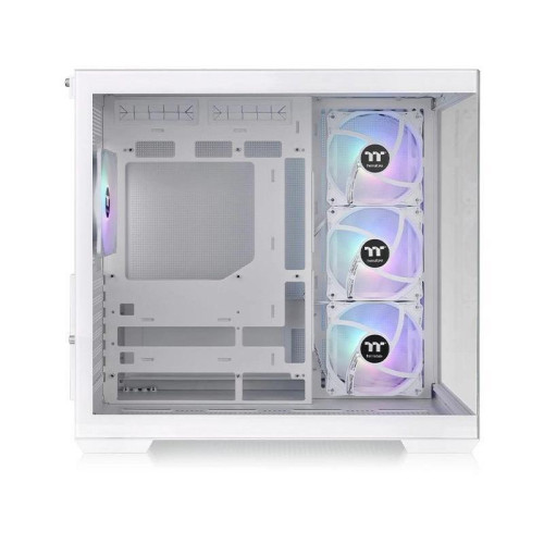 Корпус Thermaltake View 380 TG ARGB Snow белый ATX 6x120mm 2x140mm 1x200mm 2xUSB3.0 audio bott PSU [CA-1Z2-00M6WN-00]