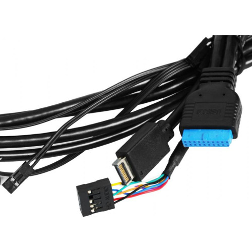 Корпус Thermaltake View 300 MX Snow белый ATX 9x120mm 5x140mm 1x200mm 2xUSB3.0 audio bott PSU [CA-1P6-00M6WN-00]