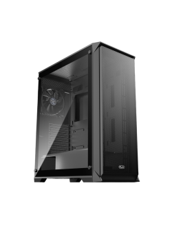 Корпус без блока питания/ Case Raijintek ARCADIA 41, Midi-Tower, TG, 1x120mm, 2xUSB-A 3.0 + 1xUSB-C, ATX, mATX, mITX Black