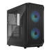 Корпус ПК без блока питания/ Fractal Focus 2 RGB, Black, Mi