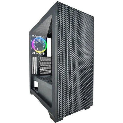 Корпус Azza Hive черный ATX 8x120mm 5x140mm 2xUSB2.0 1xUSB3.0 audio bott PSU [CSAZ-450 HIVE]
