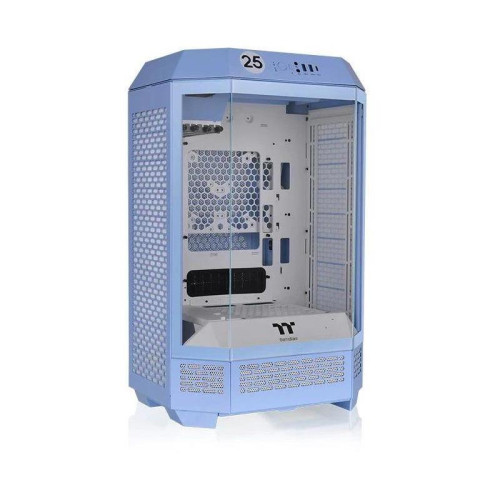Корпус Thermaltake The Tower 300 Hydrangea голубой mATX 8x120mm 6x140mm 2xUSB3.0 audio bott PSU [CA-1Y4-00SFWN-00]