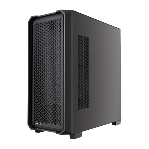 Корпус без блока питания/ Case HSPD F750, Mesh Full Tower, Black, TG, 0.6 SPCC, no fans, E-ATX, ATX, mATX, mITX 160/405/160mm 3x2.5 Корпус без блока питания/ Case HSPD F750, Mesh Full Tower, Black, TG, 0.6 SPCC, no fans, E-ATX, ATX, mATX, mITX 160/405/160mm 3x2.5