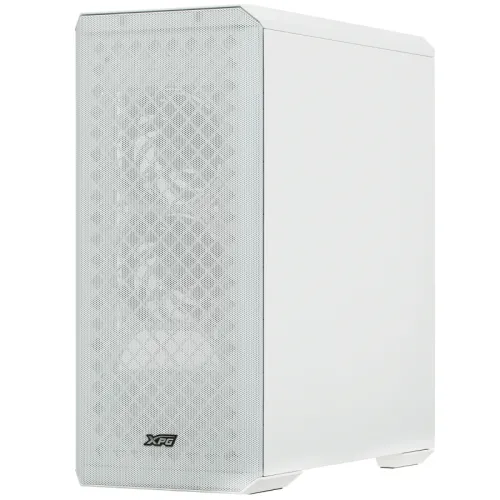 Корпус XPG DEFENDER WHITE [DEFENDER-WHCWW] (Midi-Tower, белый, TG, 120mm fan*3)