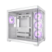 Корпус без блока питания/ Case PCCooler C3T700 ARGB WH, Midi-Tower, TG, 4x120mm ARGB, 1xUSB-A 3.0 + 1xUSB-A 2.0 + 1xUSB-C, ATX, mATX, mITX White
