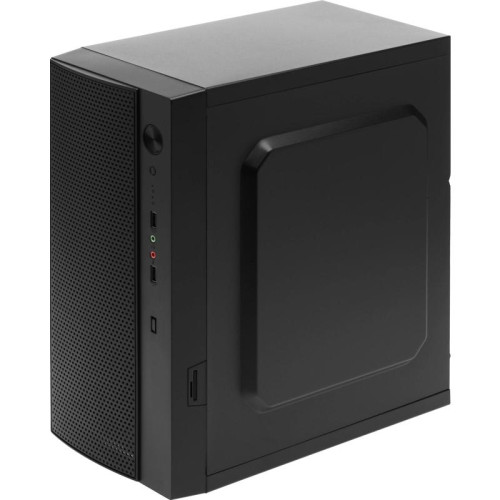 Корпус Accord ENTRY ACC-242B черный mATX 1x80mm 2xUSB2.0 audio [ACC-242B]