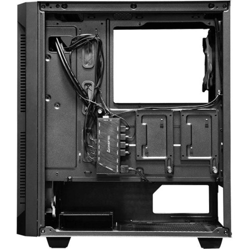 Корпус Chieftec Hunter черный ATX 4x120mm 4x140mm 2xUSB3.1 audio bott PSU [GS-01B-OP]